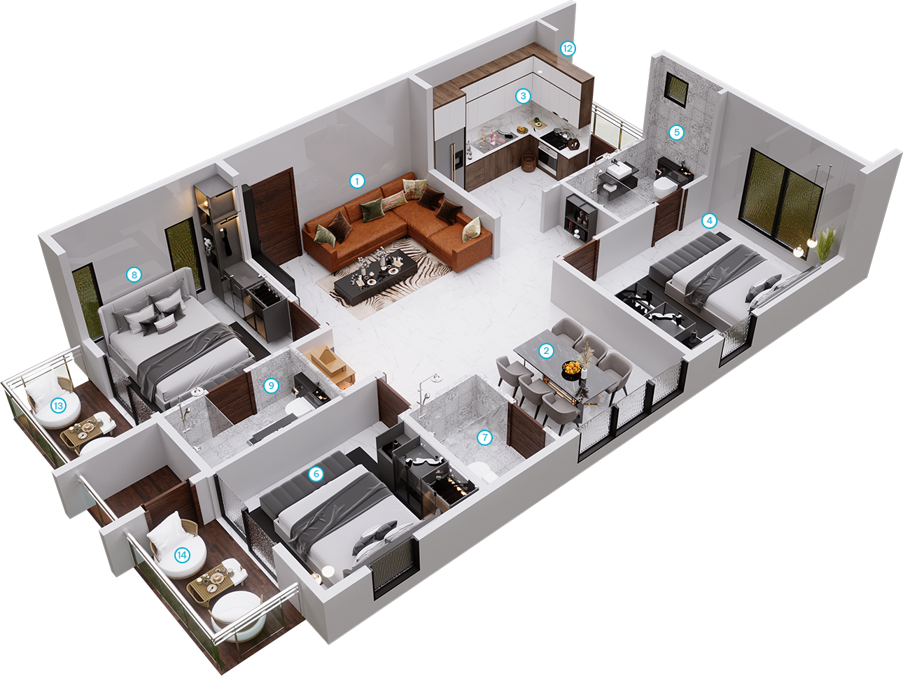 3 Bedrooms Bedrooms, ,3 BathroomsBathrooms,Apartment,Available Floor Plans,1665
