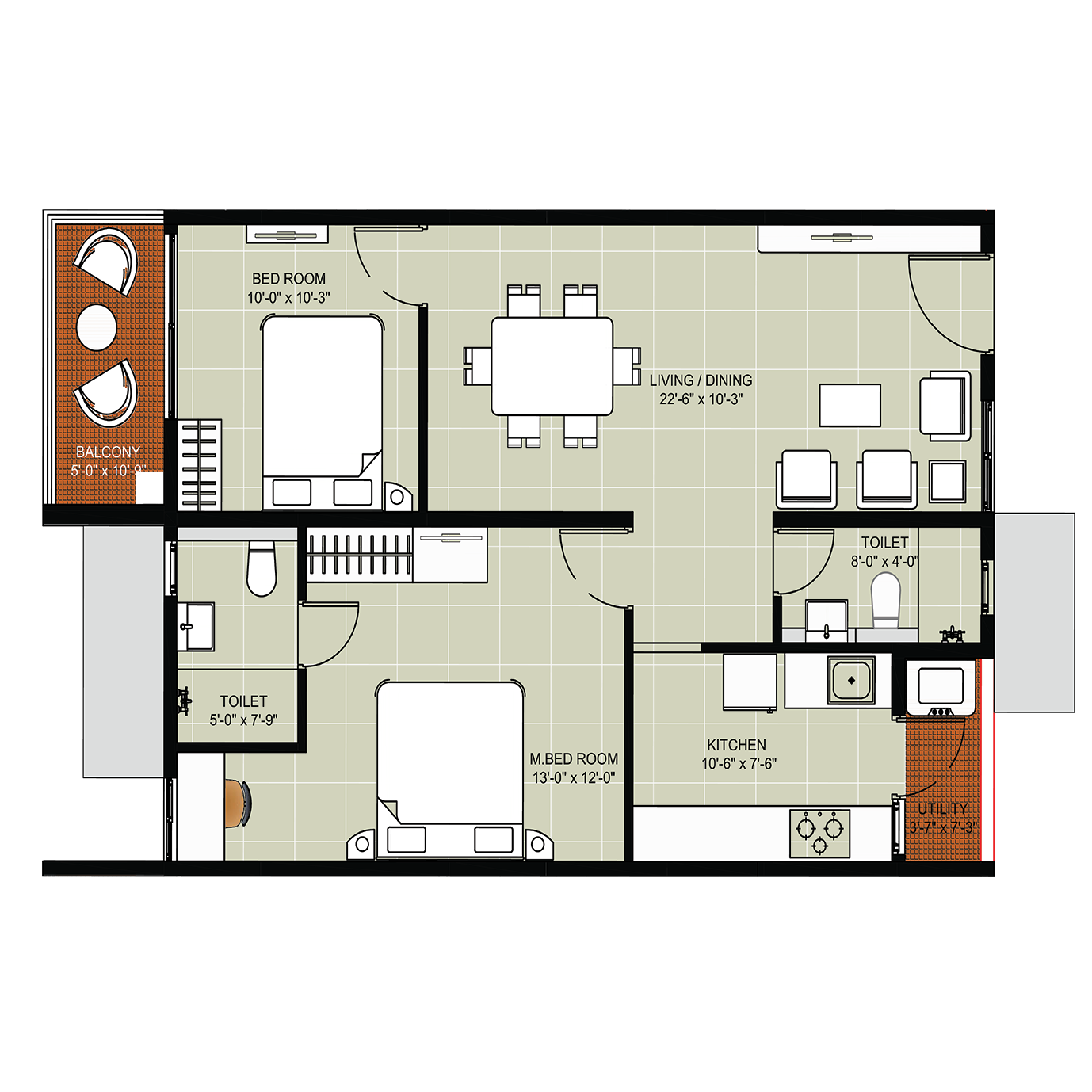 2 Bedrooms Bedrooms, ,2 BathroomsBathrooms,Apartment,Available Floor Plans,a049C0000009LA2QAM