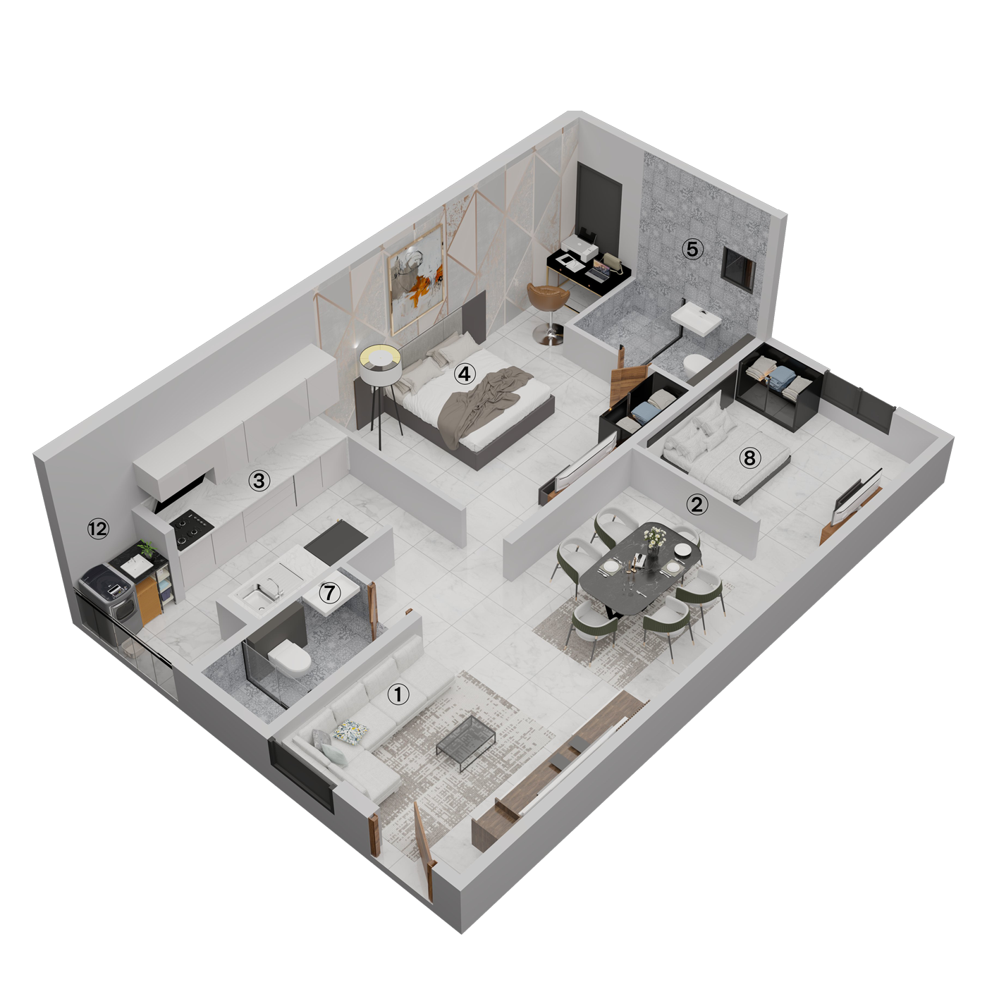 2 Bedrooms Bedrooms, ,2 BathroomsBathrooms,Apartment,Available Floor Plans,a049C0000009L6KQAU