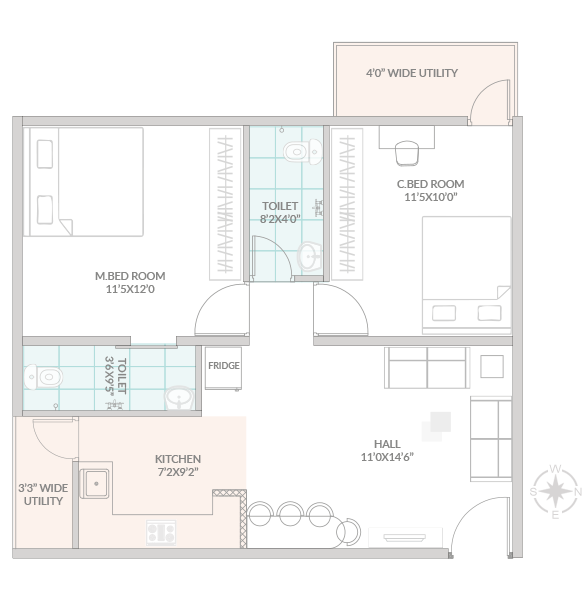 2 Bedrooms Bedrooms, ,2 BathroomsBathrooms,Apartment,Available Floor Plans,1218